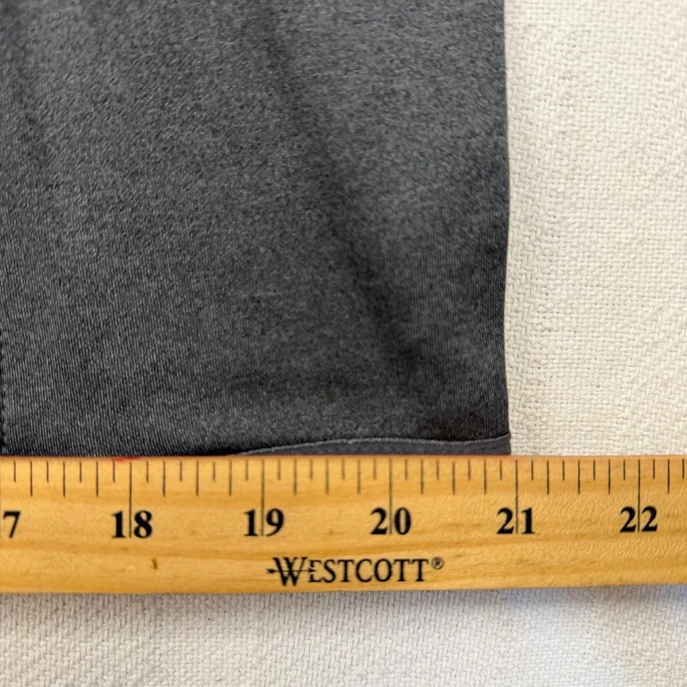 Orvis Classic Collection Mens Large Gray Hybrid Quilted Fleece Full Zip Jacket
